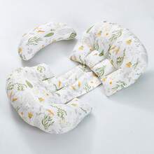 2-In-1 Pregnancy Pillow – Soft Memory Foam Full Body Support For Side Sleepers, Back, Belly, Hips & Legs - Forest Park - View 7