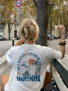 Women T-Shirts - White - View 5