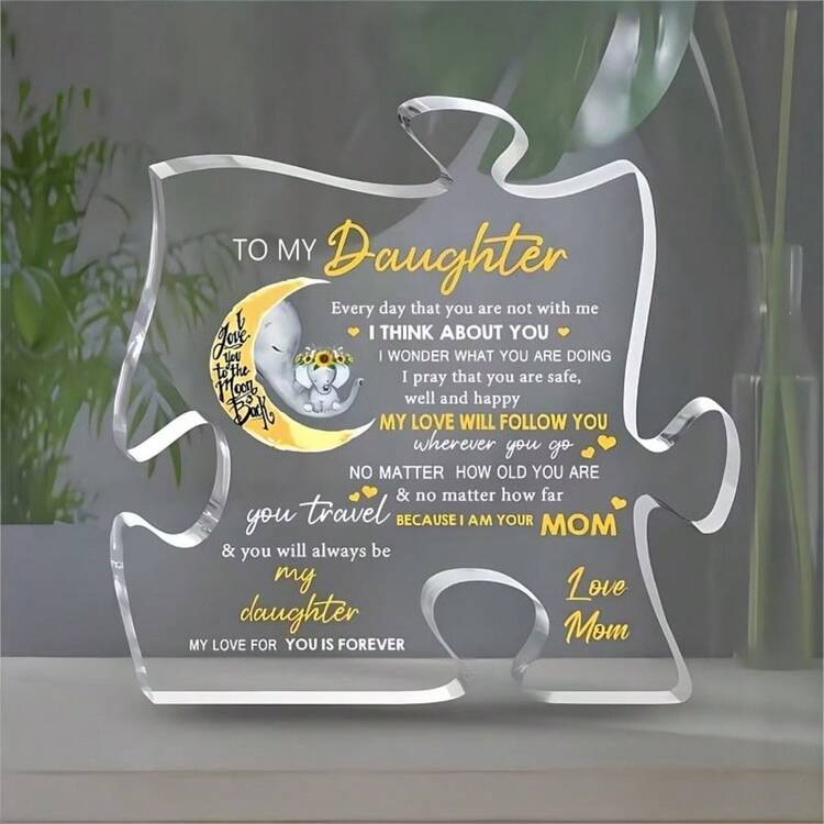 Acrylic Inspirational Graduation Gift, Unique College Graduation Gift For Her, Daughter Commemorative Creative Decor - Multicolor - View 7