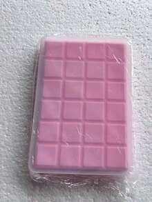 1pc Silicone Ice Cube Tray With Lid, Commercial & Household Large Ice Cube Mold, Silicone Ice Cube Maker - Multicolor - View 6