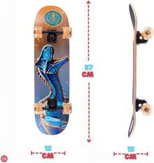 Rodillos de Velocidad Wocoro |   Patineta Dino Cop Naranja |   Marca Speed Rollers |   Skateboard Infantil De Madera |   Patineta para Niños |   Diseño de Doble Kicktail |   Ruedas De 60mm |   Camiones Resistentes - 1 - Ver 10