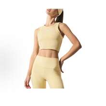 Alo Yoga Aspire Aspire JISOO Series Brand Logo Solid Color Slim Fit Comfortable Breathable Yoga Vest For Women - 查看 12