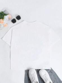 Women T-Shirts - White - View 2
