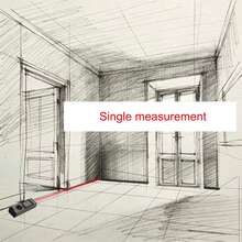 30m Mini Digital Laser Distance Meter, Portable Rangefinder With 3mm Accuracy, Aluminum Alloy Rechargeable Multifunction Measuring Tool With Electronic Level And Angle Measurement - L30P - View 5