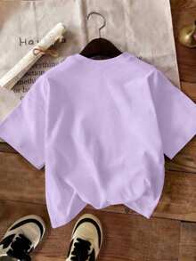 3pcs/Set Boys' Sports Style Baseball & Colorful Letter Print Round Neck T-Shirts, Comfortable & Fashionable Daily Wear, New Summer Collection - Multicolor - View 7