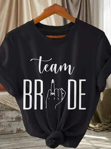 Women T-Shirts - Black - View 2