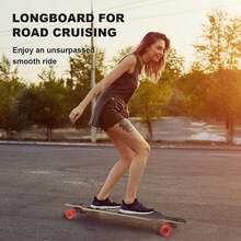 Sefulim31 x 9 Pulgadas Conjunto Completo de Skateboard, Patineta Larga, compuesta por Capas de Madera de Arce Canadiense, Adecuado para niños, niñas, Adolescentes, Adultos, Principiantes - 1 - Ver 6