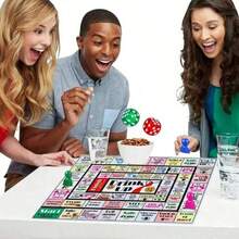 成人饮酒桌游，趣味互动派对饮酒游戏，适合游戏之夜、生日派对、家庭聚会或任何场合，21岁以上，2-8人游戏 - 彩色 - 查看 9