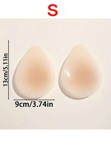 1 Cặp miếng che đầu ngực không đường may, tự dính, chống ma sát, có thể giặt được, thích hợp cho đồ bơi, che phủ quần áo, áo hai dây, bãi biển, spa, du lịch, kỳ nghỉ, công viên nước, hồ bơi, áo hai dây, mặc hàng ngày, tắm. - Nhiều màu - Xem 9