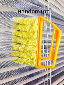 1pc Reusable Window And Blind Cleaning Brush With Washable Duster - Easily Clean Venetian Blinds, Air Vents, Louvers And Tight Spaces, Machine Washable, Suitable For Home, Bathroom And Kitchen Surfaces - A - View 11