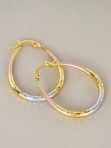 1 Pair Elegant Earrings Suitable For Teenagers, Ideal For Daily Decoration, Party Jewelry Or Birthday Gift - 1# - View 6