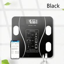 SOKANY Balance intelligente ultra-fine de haute précision avec surveillance double IMC/graisse corporelle, synchronisation automatique via application, supporte jusqu'à 180 kg, compacte et légère, alimentée par 2 piles AAA (non incluses). Parfait pour la Saint-Valentin, le Nouvel An, la Fête des Mères, etc. - Multicolore - Voir 2