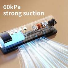 USB Powered Mini Vacuum Sealer (With Digital Display) - Quick Sealing Function, Includes Pump And Sealing Bags, Suitable For Food, Snacks, Meat, Fruits And Vegetables Preservation - Compact Design, Portable Rechargeable Vacuum Sealer, Battery Capacity: 1200mAh - 858 - View 6