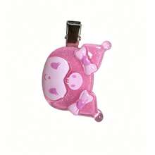 SANRIO Kẹp tóc hình da đen dễ thương, kẹp tóc hoạt hình đáng yêu, phụ kiện đội đầu sáng tạo, thích hợp làm quà tặng sinh nhật (được nhuộm thủ công, có thể có một vài khuyết điểm nhỏ không ảnh hưởng đến việc sử dụng). - Nhiều màu - Xem 17