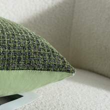 Funda de cojín de sofá con textura tejida de moda minimalista, versátil para la sala de estar y el dormitorio - 1PC - Ver 10