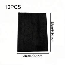5/10/15/20 pièces Chiffons de nettoyage en microfibre réutilisables, Chiffons de nettoyage absorbants multi-usages pour voiture, cuisine, verre, miroir et plus - A - Voir 9