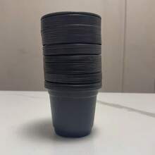 50pcs Black Convenient Seedling Cups, Aesthetic And Practical, Suitable For Cultivating Various Small Plants - A - View 6