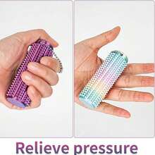 3D Printed Spiky Grip Stress Relief Toy, 14+ Toy, Teens Anxiety Relief Toy - Multicolor - View 6