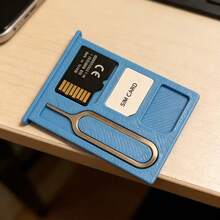 1pc Mini SIM Card Storage Box, Portable Shock-Proof Dust-Proof Holder For SIM Cards And TF Cards, Plastic Material SIM Card Protector, Compact Portable SIM Card Clip, Suitable For Phones, Cameras, Desktops, Digital Cameras - View 9