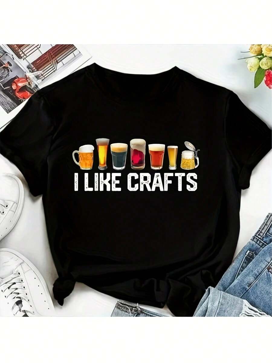 Women T-Shirts - Black - View 1