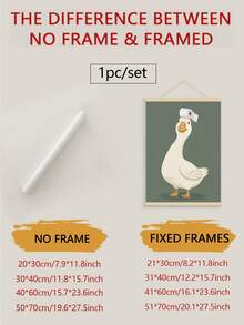 Tranh canvas không khung hình chú vịt hoạt hình dễ thương dùng cho giấy vệ sinh, trang trí nhà cửa cho phòng khách, phòng ngủ, tranh treo tường, tranh canvas trang trí sáng tạo phù hợp cho nhà ở, phòng ngủ, nhà bếp, phòng tắm, khách sạn, quán cà phê, văn phòng, nhà vệ sinh. - Nhiều màu - Xem 3
