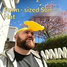New Creative Palm-Shaped Sun Hat - Fun Palm Sunhat, Unique & Funny Outdoor Sun Hat, Essential For Summer Hiking And Beach - Multicolor - View 3