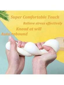 One Everyday Stress-Relieving Toy, A Colorful Dumpling-Shaped Squishy Ball, A Sensory Stress-Relieving Toy, A Squishy Dough Ball Hand Toy, A Bouncy Tabletop Toy With A Steamer, Suitable As A Game And Party Favor. - 彩色 - 查看 8
