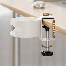 No-Drill Cup Holder Rack | Adjustable Iron Desktop Storage Rack + Space-Saving Design | Hanging Cup, Coffee, Tea Holder Rack (Essential For Home/Gaming Room/Dorm/Office/Car To Save Space) - View 4
