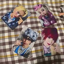 4pcs Xlov Mini Photo Book "UNLOVE", Includes 1 High-Quality Glossy Photo Card, Printed With INS Style On Both Sides, Suitable As A Fan Gift For HYUN, HARU, RUI And WUMUTI - Multicolor - View 6