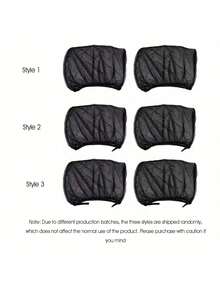 Easypie Selection 2 Or 4 Pieces Car Window Nets, Universal Mosquito Screens For All Cars - Ventilated Protection For Sunshade, Door And Side Window - View 3