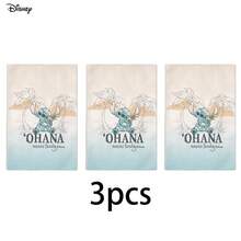 Disney Stitch Gradient Beige Blue Beach Towel 1-Pack, 2 Packs, 3 Packs, 4 Packs, 5 Packs, 6-Pack For Bathroom & Home - 18x26in - View 11
