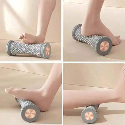 1 Easy To Roll Foot Fascia Decompression Roller - PVC Foot Massager, Used For Muscle Relaxation, Yoga, And Arch Support, Ideal For Home Exercise, Father's Gift