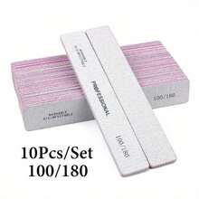 20Pcs Nail Files And Buffers Set With Buffer Block 120 Grit And Nail File 100/180 Grit Professional Manicure Tools Kit - Multicolor - View 2