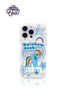 Hasbro MY LITTLE PONY 官方正品卡通少女手机壳，节日礼物，盒装，适用于三星Galaxy系列/苹果iPhone 17、17 Air、17 Pro、17 Pro Max、11、12、13、14、15、16 Pro、16 Pro Max、14 Plus、15 Plus、16 Plus、15 Pro Max、16 Pro、16 Pro Max、XR - 無色 - 查看 3