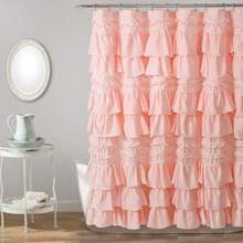 Decor Kemmy Shower Curtain 72" x 72" B - Rosa Peachy - Ver 2