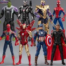 Bộ sưu tập Siêu anh hùng Marvel: Tượng nghệ thuật 7 inch và mô hình nhân vật hành động có thể tạo dáng - Lý tưởng để làm quà tặng. - Nhiều màu - Xem 1