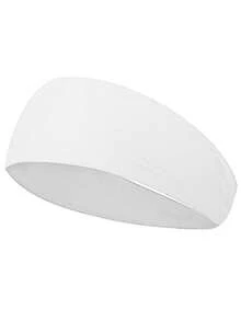 1pc Minimalist Solid Color Headband, Non-Slip Elastic Hair Accessories For Women, Absorbent Headband Suitable For Autumn/Winter, Vacation Outfit, Elegant Scarf, Soft Headscarf. Suitable For Outdoor Sports, Fitness, Running, Badminton, Etc.,Travel,Birthday - Multicolor - View 4