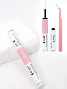 Eyelash Bonding And Sealing 10ml Single Eyelash Adhesive And Sealing Super Strong Shaping Eyelash Extension And Eyelash Tweezers Set - View 5