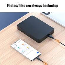 0.3米 USB C 3.0 转 Micro B 3.0 数据同步充电线，2.5英寸硬盘线，适用于平板电脑电脑配件 - 查看 5