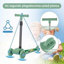 Kick Scooters, Foot Scooters - Green - View 7