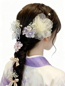 Hair Accessories Kits - Màu be - Xem 7