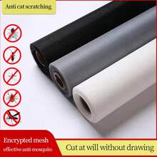 Lưới cửa sổ kiểu mới, tự lắp đặt và cắt, chống muỗi và côn trùng, lưới cửa sổ dùng trong nhà. - A - Xem 6