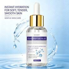 Xioimy 蓝铜肽精华液，蕴含高浓度寡肽蓝铜肽、烟酰胺和透明质酸，能够提拉紧致面部轮廓，快速收紧肌肤，并提供全面护理。 - 數量 - 查看 6