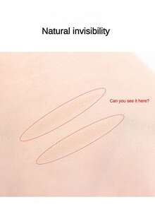 1 Box 200pcs Natural Matte Invisible Double Eyelid Stickers, Lace No-Trace Swollen Eyelid Stickers Suitable For Single Eyelid - Pink - View 7