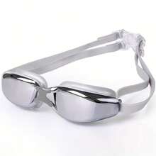 Gafas de natación transparentes antivaho ajustables para adultos, con correa ajustable rápidamente, gafas de natación para hombres y mujeres, ajuste cómodo para entrenamiento y recreación - Multicolor - Ver 10