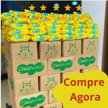 Lenços Umedecidos Clean Baby c/ 1200un – Bebê, Sem Álcool, Hipoalergênico - Amarelo - Visão 2