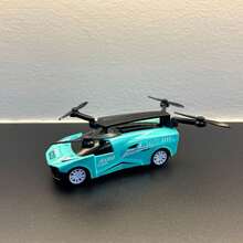 1pc New Energy Alloy Car Model, Creative Flying Vehicle Car, Gift For Boys - Multicolor - View 17