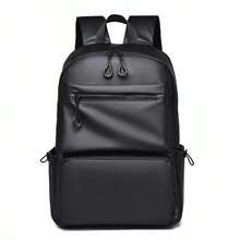 Large Capacity Waterproof Backpack, Suitable For Office, Study, And School, Gray Backpack - Rectangle - View 11