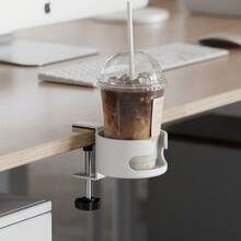 No-Drill Cup Holder Rack | Adjustable Iron Desktop Storage Rack + Space-Saving Design | Hanging Cup, Coffee, Tea Holder Rack (Essential For Home/Gaming Room/Dorm/Office/Car To Save Space) - View 5