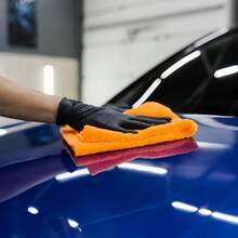 50/100 chiếc găng tay dùng một lần bằng PVC màu hồng/đen, thích hợp cho nhà bếp, rửa chén, dọn dẹp nhà cửa, không chứa latex, sử dụng trong nhà và ngoài trời, găng tay vệ sinh nhà bếp. - 50 cái - Xem 4